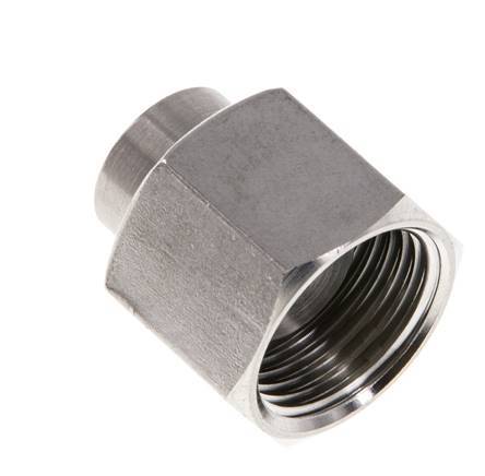 End Cap G3/8'' Stainless steel with External Hex 60° cone 425bar (5971.25psi) Hydraulic