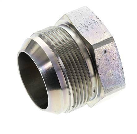 JIC-Plug UN 1-7/8''-12 Staal 100 bar (1405.0psi)