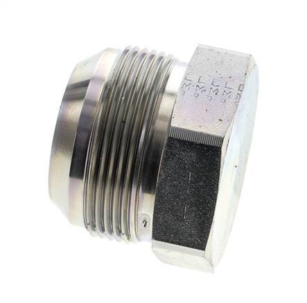 JIC Plug UN 1-7/8''-12 Steel 100bar (1405.0psi)