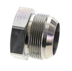 JIC-Plug UN 1-7/8''-12 Staal 100 bar (1405.0psi)
