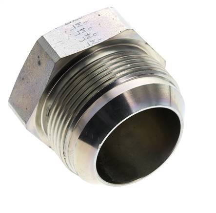 JIC-Plug UN 1-7/8''-12 Staal 100 bar (1405.0psi)