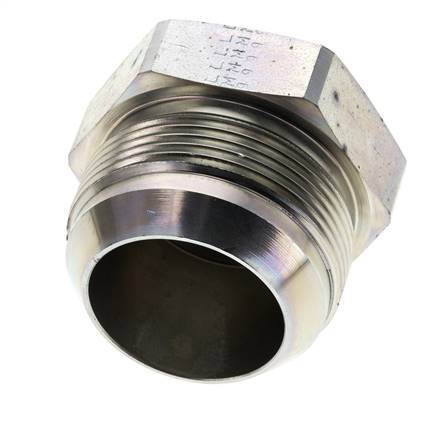 JIC-Plug UN 1-7/8''-12 Staal 100 bar (1405.0psi)