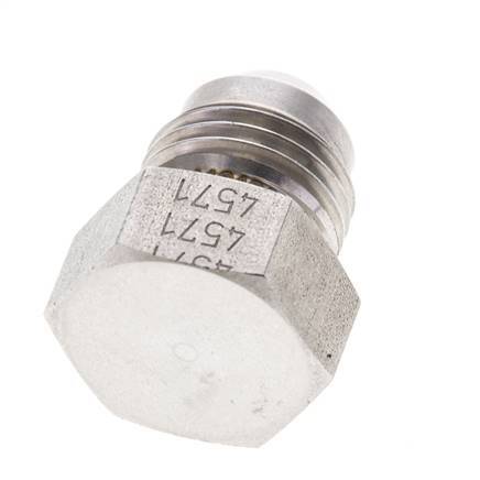 JIC Plug UNF 9/16INCH-18 Stainless steel 275bar (3863.75psi)