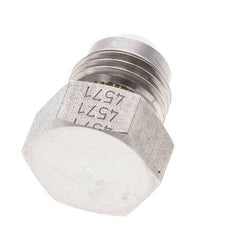 JIC Plug UNF 9/16''-18 RVS 275 bar (3863.75psi)