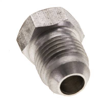 JIC Dubbele Nippel UNF 1/2''-20 RVS 275 bar (3863.75psi)