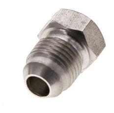JIC Dubbele Nippel UNF 1/2''-20 RVS 275 bar (3863.75psi)