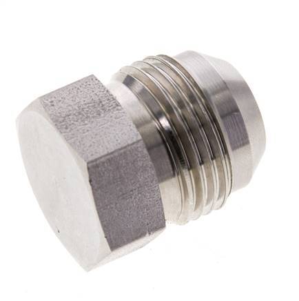 JIC Plug UN 1-1/16''-12 Stainless steel 210bar (2950.5psi)