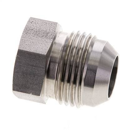 JIC Plug UN 1-1/16''-12 RVS 210 bar (2950,5psi)