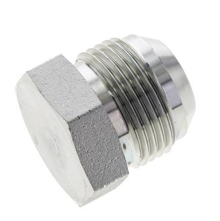 JIC-Plug UN 1-3/16''-12 Staal 170 bar (2388.5psi)