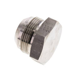 JIC-Plug UN 1-5/8''-12 RVS 140 bar (1967.0psi)