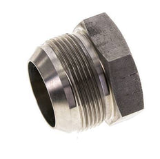 JIC-Plug UN 1-7/8''-12 RVS 100 bar (1405.0psi)