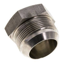 JIC-Plug UN 1-7/8''-12 RVS 100 bar (1405.0psi)