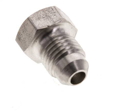 JIC Plug UNF 7/16''-20 RVS 310 bar (4355.5psi)