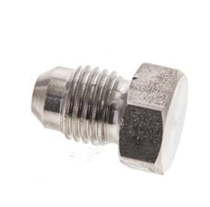 JIC Plug UNF 7/16''-20 RVS 310 bar (4355.5psi)