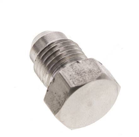 JIC Plug UNF 7/16''-20 RVS 310 bar (4355.5psi)