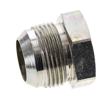 JIC-Plug UN 1-5/16''-12 staal 170 bar (2388,5psi)
