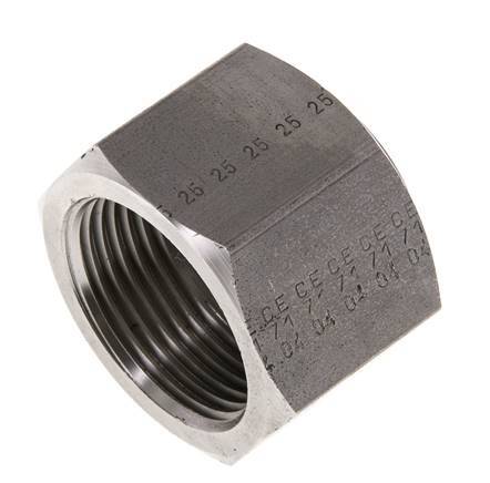 JIC End Cap UN 1-5/16''-12 Stainless steel 170bar (2388.5psi)