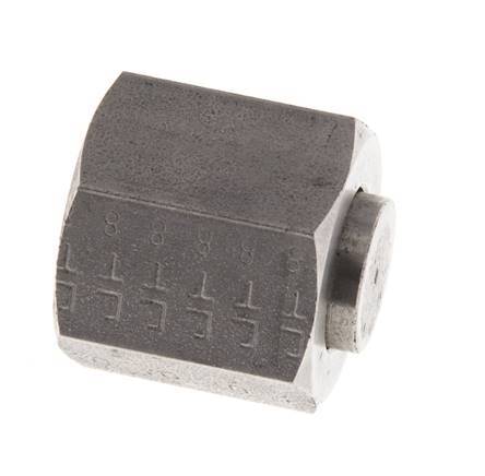 JIC End Cap UNF 9/16INCH-18 Stainless steel 275bar (3863.75psi)