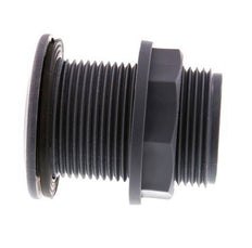 Schroefaansluiting Voor Aftapkranen G1 1/4'' DN13 Schotdoorvoer Polypropyleen (PP) EPDM 10bar FDA