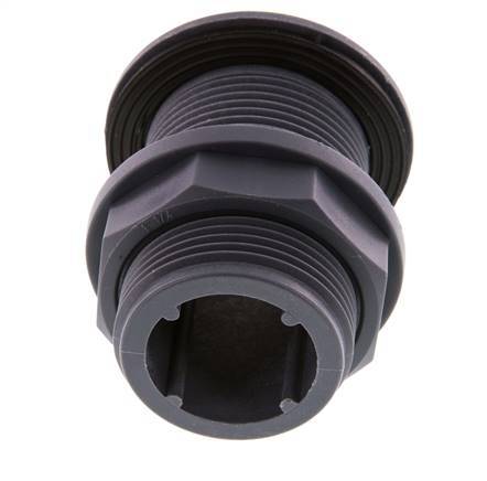 Schroefaansluiting Voor Aftapkranen G1 1/4'' DN13 Schotdoorvoer Polypropyleen (PP) EPDM 10bar FDA