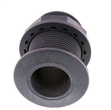 Schroefaansluiting Voor Aftapkranen G1 1/4'' DN13 Schotdoorvoer Polypropyleen (PP) EPDM 10bar FDA