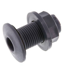 Schroefaansluiting Voor Aftapkranen G1/2'' DN18 Schotdoorvoer Polypropyleen (PP) EPDM 10bar FDA