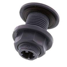 Schroefaansluiting Voor Aftapkranen G1/2'' DN18 Schotdoorvoer Polypropyleen (PP) EPDM 10bar FDA