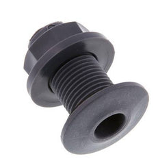 Schroefaansluiting Voor Aftapkranen G1/2'' DN18 Schotdoorvoer Polypropyleen (PP) EPDM 10bar FDA