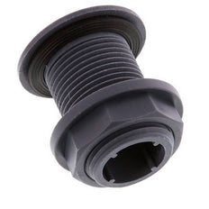 Schroefaansluiting Voor Aftapkranen G1'' DN24 Schotdoorvoer Polypropyleen (PP) EPDM 10bar FDA