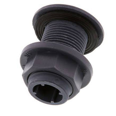 Schroefaansluiting Voor Aftapkranen G3/4'' DN29.5 Schotdoorvoer Polypropyleen (PP) EPDM 10bar FDA