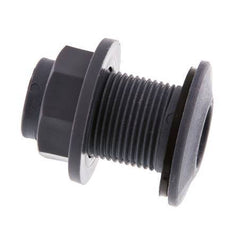 Schroefaansluiting Voor Aftapkranen G3/4'' DN29.5 Schotdoorvoer Polypropyleen (PP) EPDM 10bar FDA