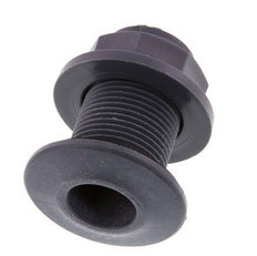 Schroefaansluiting Voor Aftapkranen G3/4'' DN29.5 Schotdoorvoer Polypropyleen (PP) EPDM 10bar FDA