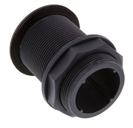 Schroefaansluiting Voor Aftapkranen G2'' DN45.5 Schotdoorvoer Polypropyleen (PP) EPDM 10bar FDA