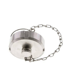 Blindwartel Rd58 X 1/6'' DN 32 RVS 1.4301 NBR DIN 11851 FDA 21 met Ketting