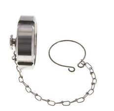 Blindwartel Rd58 X 1/6'' DN 32 RVS 1.4301 NBR DIN 11851 FDA 21 met Ketting