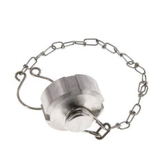 Blindwartel Rd34 X 1/8'' DN 15 RVS 1.4404 NBR DIN 11851 FDA 21 met Ketting