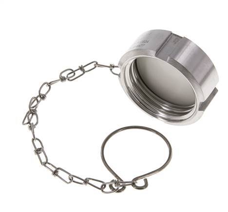 Blindwartel Rd44 X 1/6'' DN 20 RVS 1.4404 NBR DIN 11851 FDA 21 met Ketting