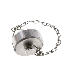 Blindwartel Rd44 X 1/6'' DN 20 RVS 1.4404 NBR DIN 11851 FDA 21 met Ketting