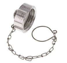 Blindwartel Rd44 X 1/6'' DN 20 RVS 1.4404 NBR DIN 11851 FDA 21 met Ketting