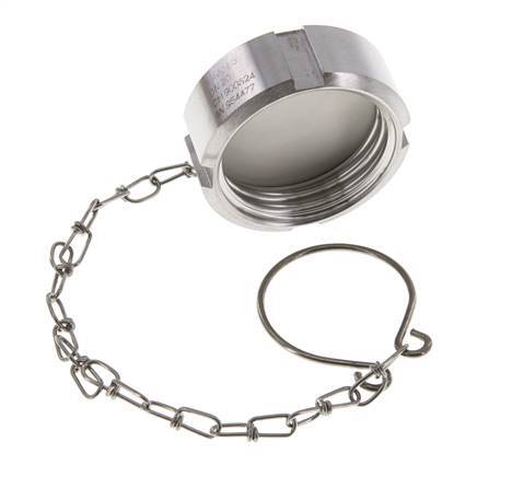 Blindwartel Rd44 X 1/6'' DN 20 RVS 1.4404 NBR DIN 11851 FDA 21 met Ketting