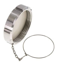 Blindwartel Rd95 X 1/6'' DN 65 RVS 1.4301 NBR DIN 11851 FDA 21 met Ketting