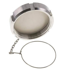 Blindwartel Rd95 X 1/6'' DN 65 RVS 1.4301 NBR DIN 11851 FDA 21 met Ketting