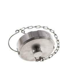 Blindwartel Rd65 X 1/6'' DN 40 RVS 1.4404 NBR DIN 11851 FDA 21 met Ketting