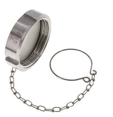 Blindwartel Rd65 X 1/6'' DN 40 RVS 1.4404 NBR DIN 11851 FDA 21 met Ketting