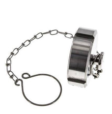 Blindwartel Rd52 X 1/6'' DN 25 RVS 1.4404 NBR DIN 11851 FDA 21 met Ketting