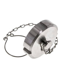 Blindwartel Rd65 X 1/6'' DN 40 RVS 1.4301 NBR DIN 11851 FDA 21 met Ketting