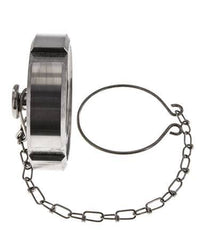 Blindwartel Rd65 X 1/6'' DN 40 RVS 1.4301 NBR DIN 11851 FDA 21 met Ketting