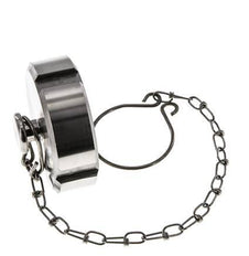 Blindwartel Rd52 X 1/6'' DN 25 RVS 1.4301 NBR DIN 11851 FDA 21 met Ketting