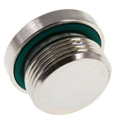 Plug M33 X 2 Staal FKM met binnenzeskant 400 bar (5620.0psi)