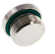 Plug M33 X 2 Staal FKM met binnenzeskant 400 bar (5620.0psi)